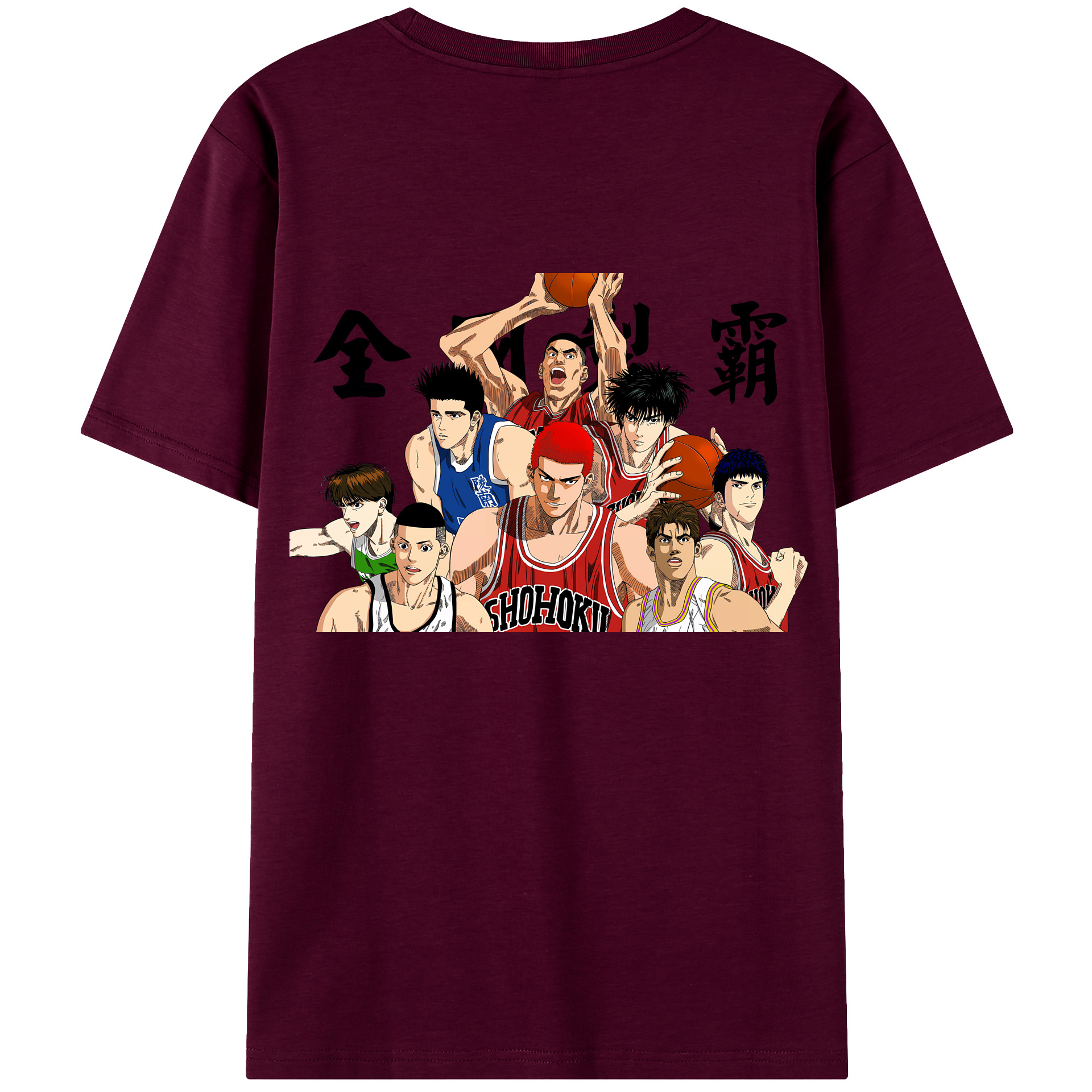 （画像用） SLAM DUNK／スラムダンク レディース半袖Tシャツ(バックプリント)